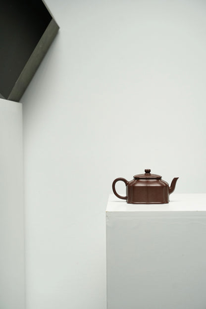 極品老紫泥筋紋凌方紫砂壺「20260111每日特價」