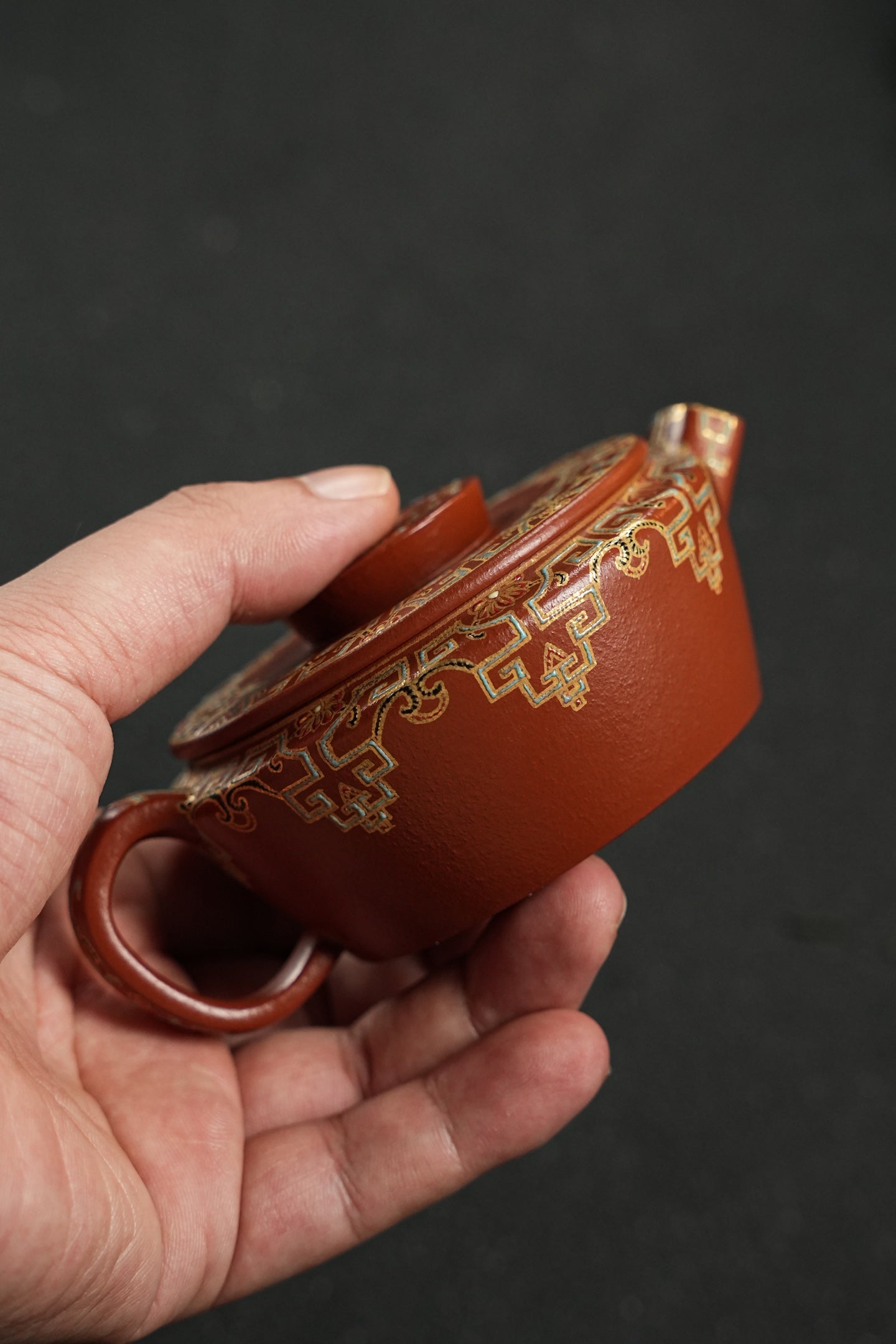 原礦極品朱泥鏡瓦紫砂壺「20260121每日特價」