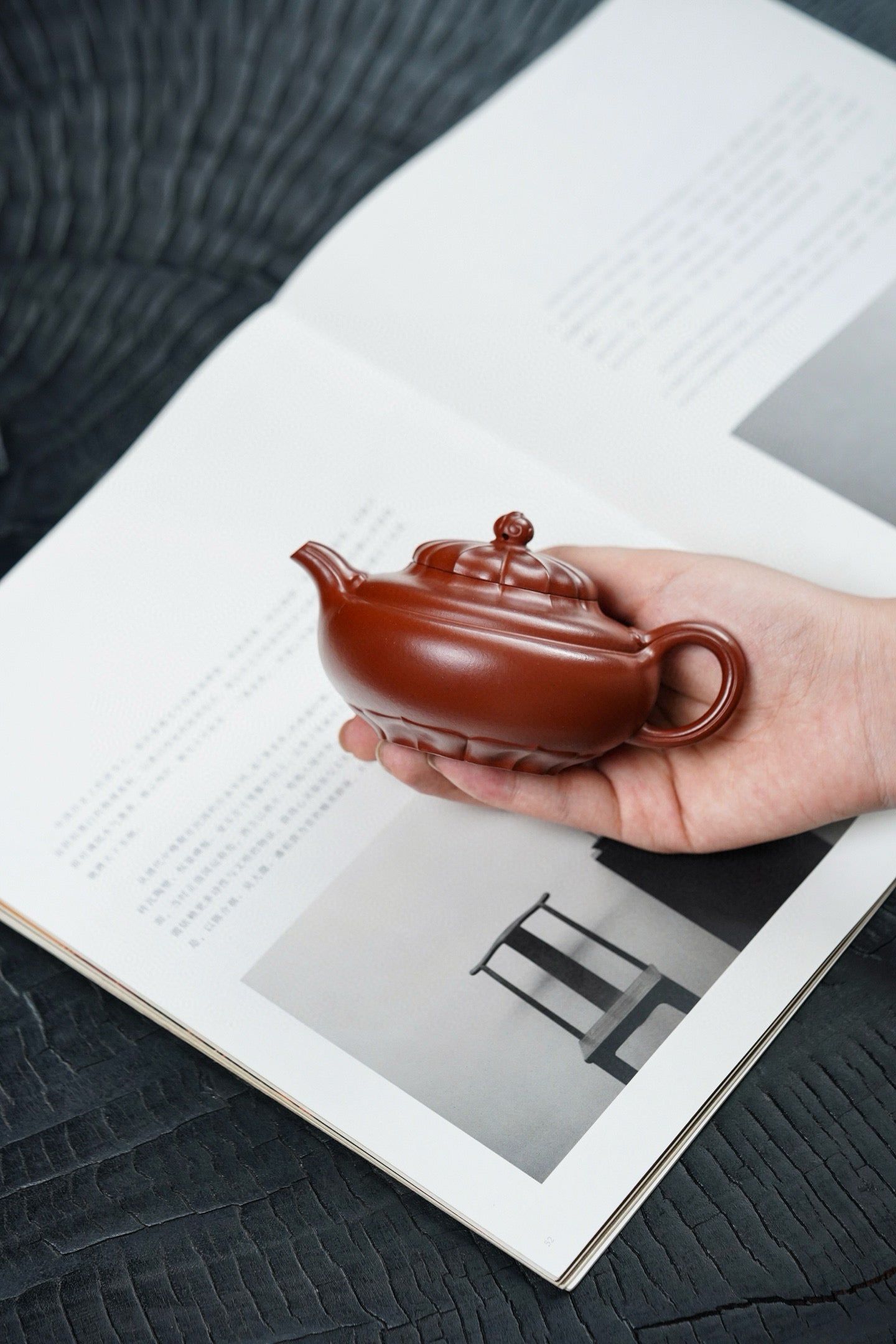 原礦頂級朱泥唯心梵蓮紫砂壺「20251118每日特價」