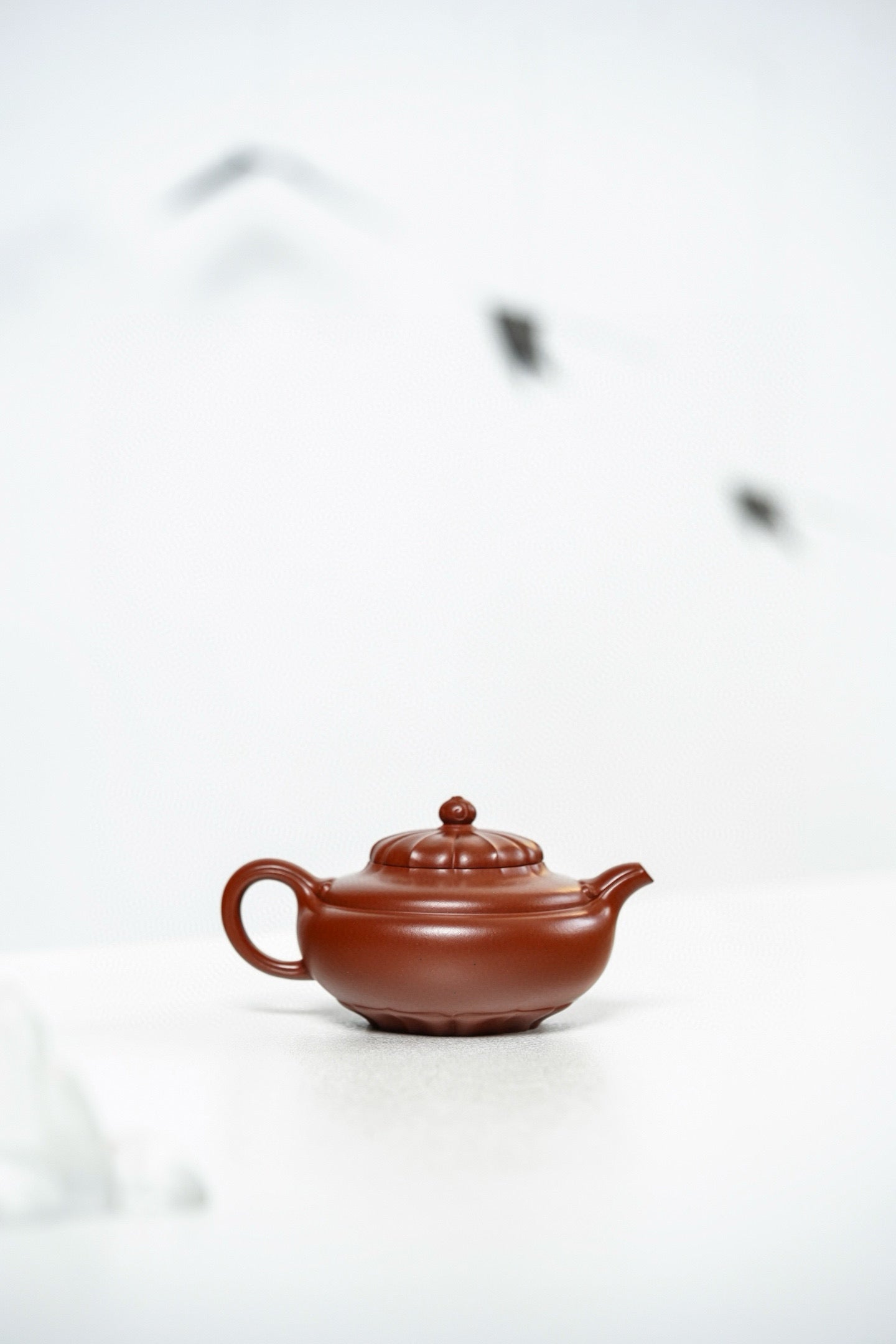 原礦頂級朱泥唯心梵蓮紫砂壺「20251118每日特價」