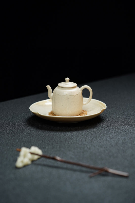 極品白玉段梵蓮唯心紫砂壺「20251118每日特價」