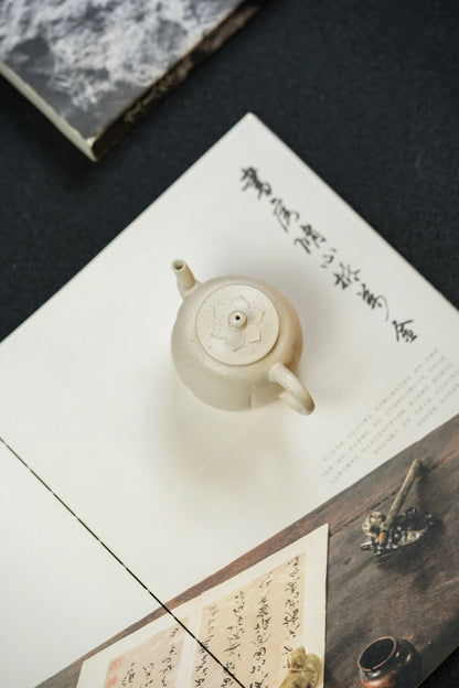 極品白玉段梵蓮唯心紫砂壺「20251118每日特價」