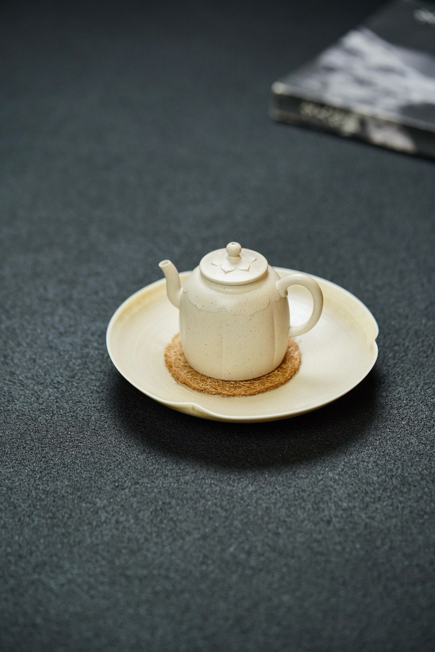 極品白玉段梵蓮唯心紫砂壺「20251118每日特價」