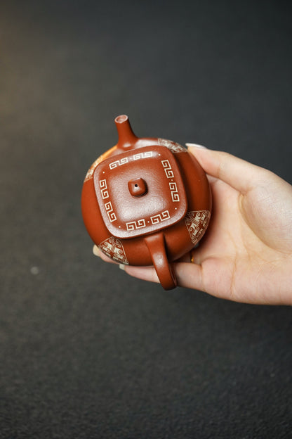 原礦頂級小紅泥小乾坤紫砂壺「20260201每日特價」