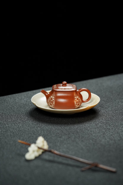 原礦頂級小紅泥小乾坤紫砂壺「20260201每日特價」