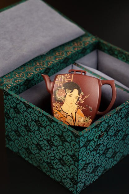 原礦極品底槽清尚古美人頌紫砂壺「20260106每日特價」