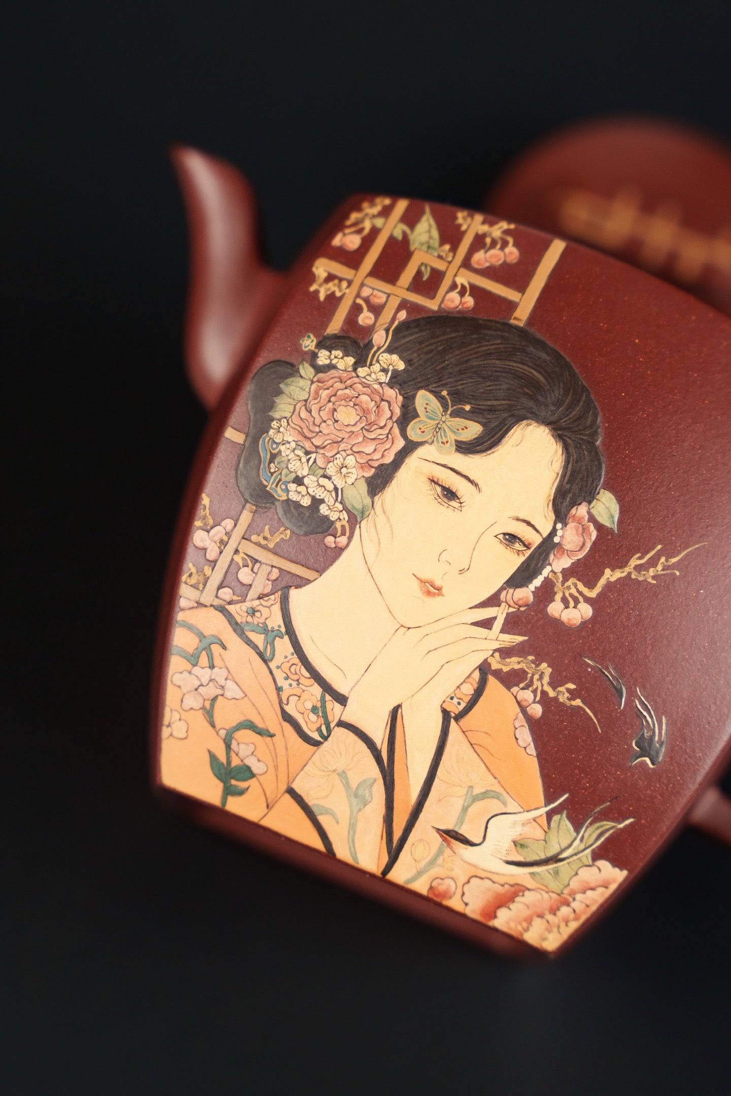 原礦極品底槽清尚古美人頌紫砂壺「20260106每日特價」