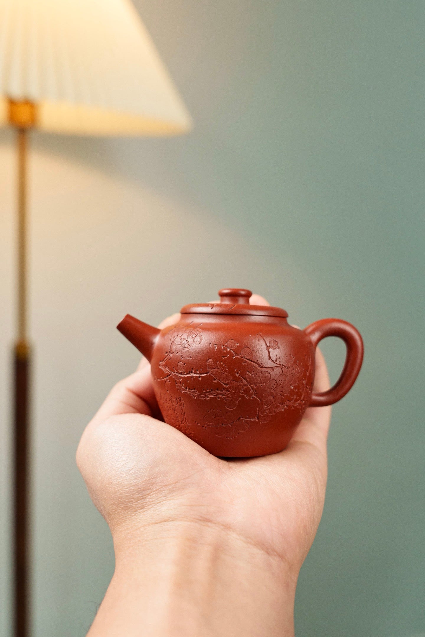 全手工原礦頂級紅皮龍小巨輪紫砂壺「20260106每日特價」