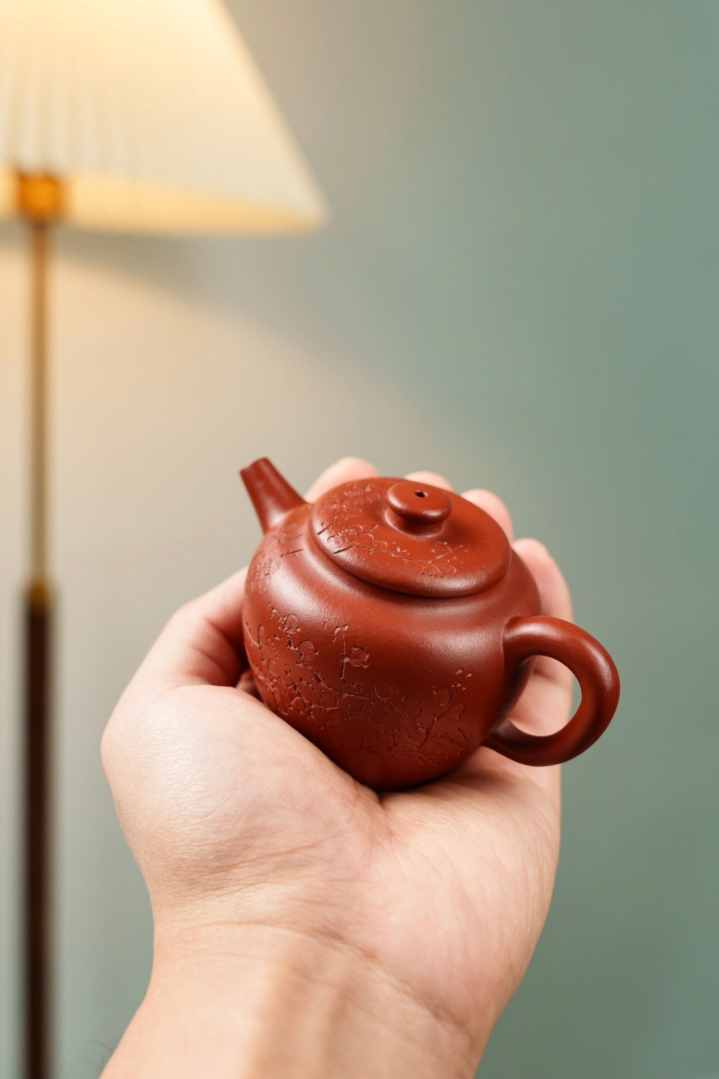 全手工原礦頂級紅皮龍小巨輪紫砂壺「20260106每日特價」