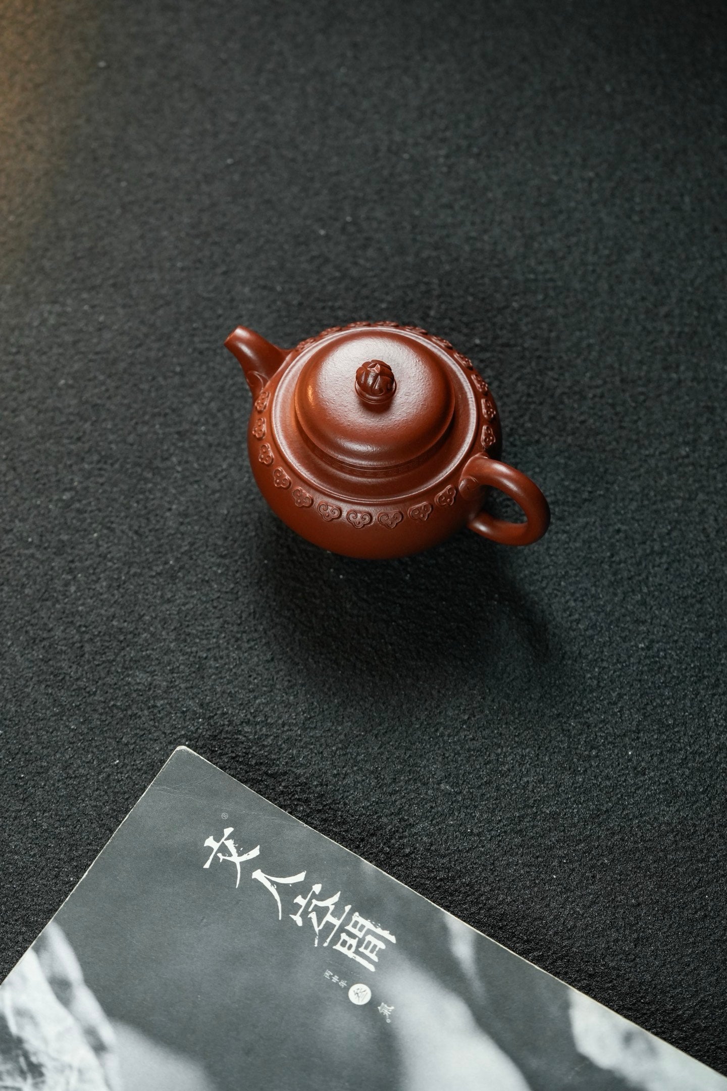 原礦頂級朱泥雲肩如意紫砂壺「20260121每日特價」