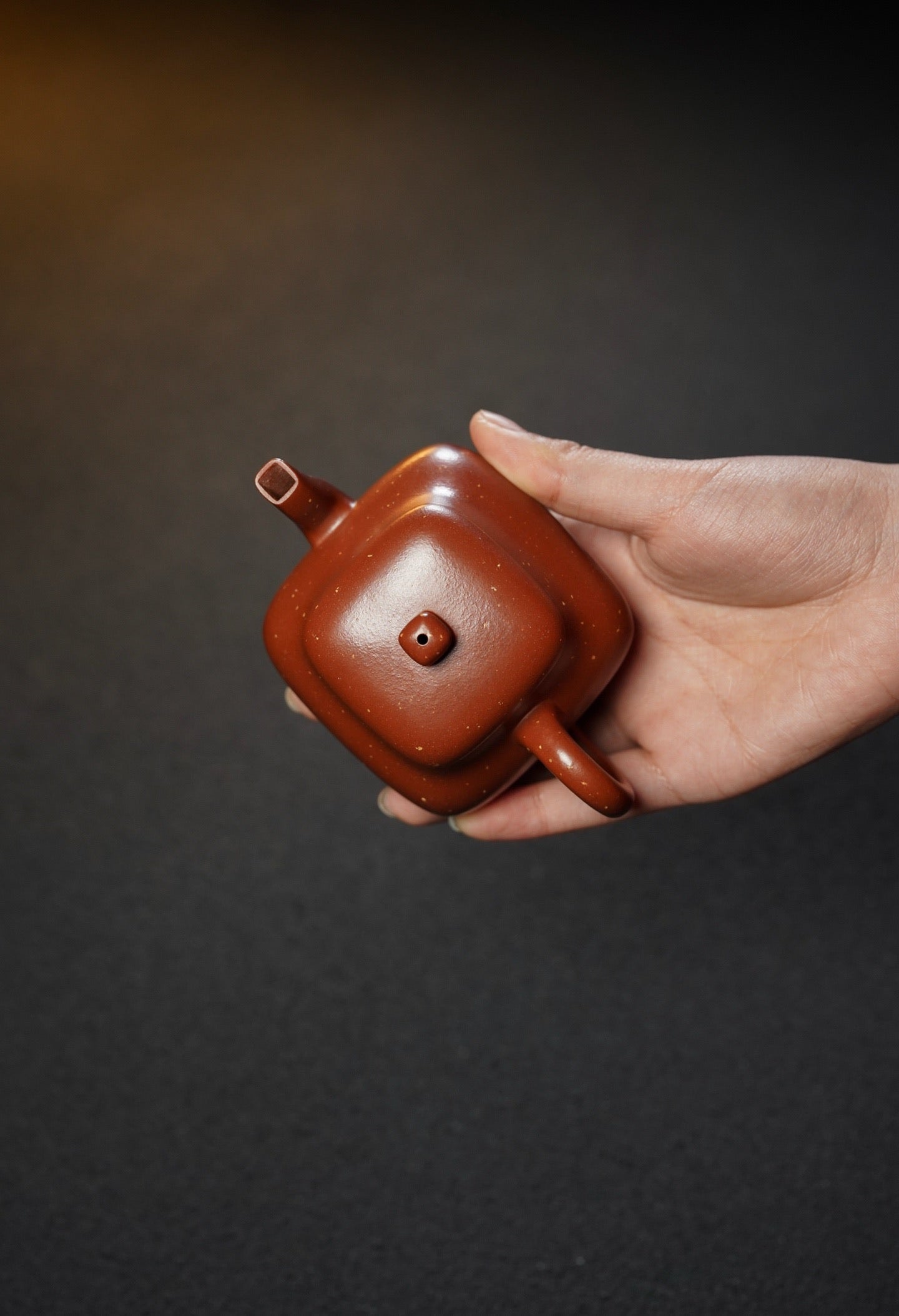 極品紅皮龍四方君德紫砂壺「20260316每日特價」