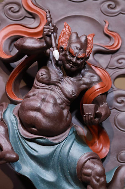 紫泥高端雕塑金榜题名