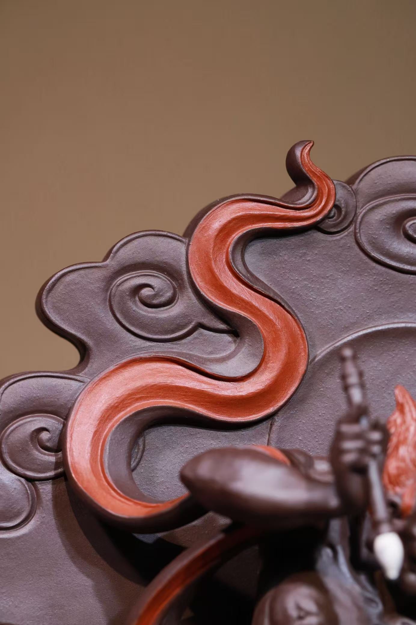 紫泥高端雕塑金榜题名