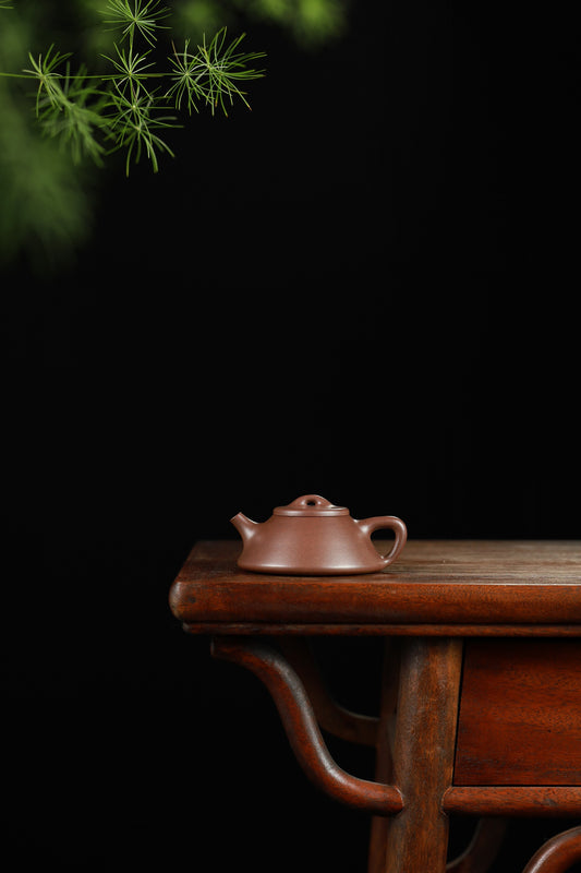 原礦底槽清納瓢紫砂壺「20260422每日特價」