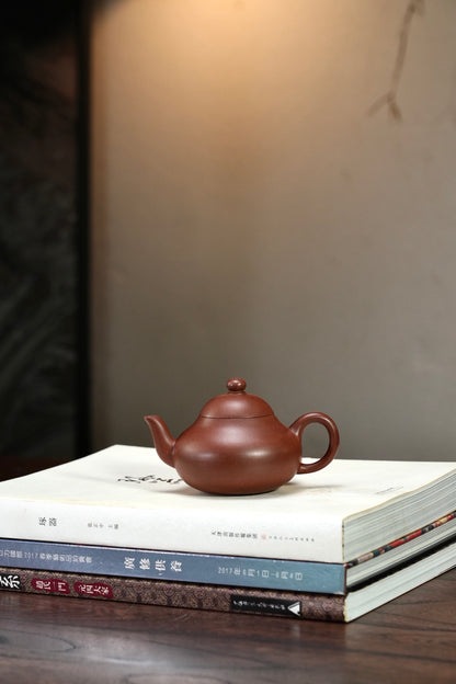 全手工原礦底槽清梨形紫砂壺「20250827每日特價」