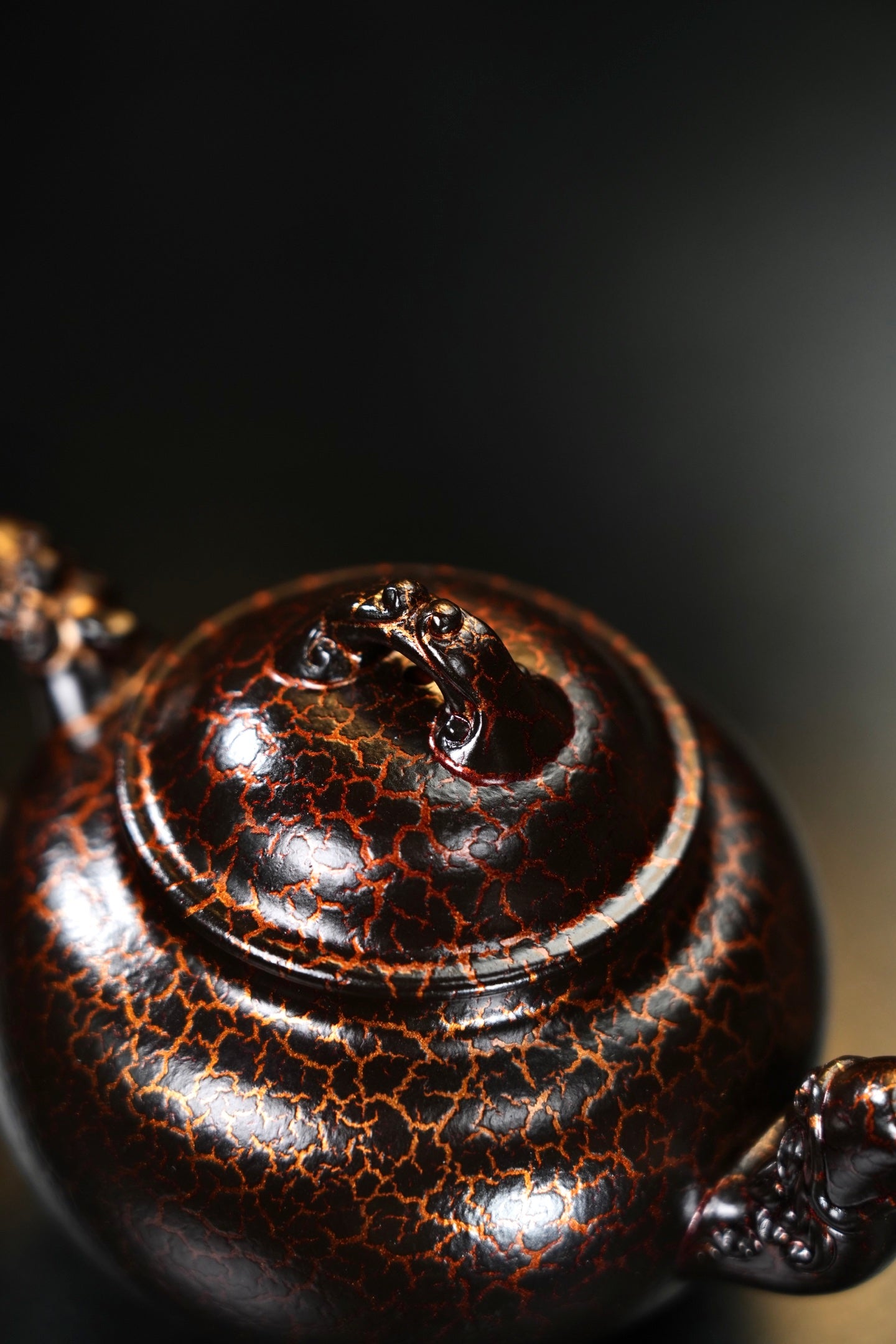 原礦朱泥貝殼燒龍吟紫砂壺「20250827每日特價」