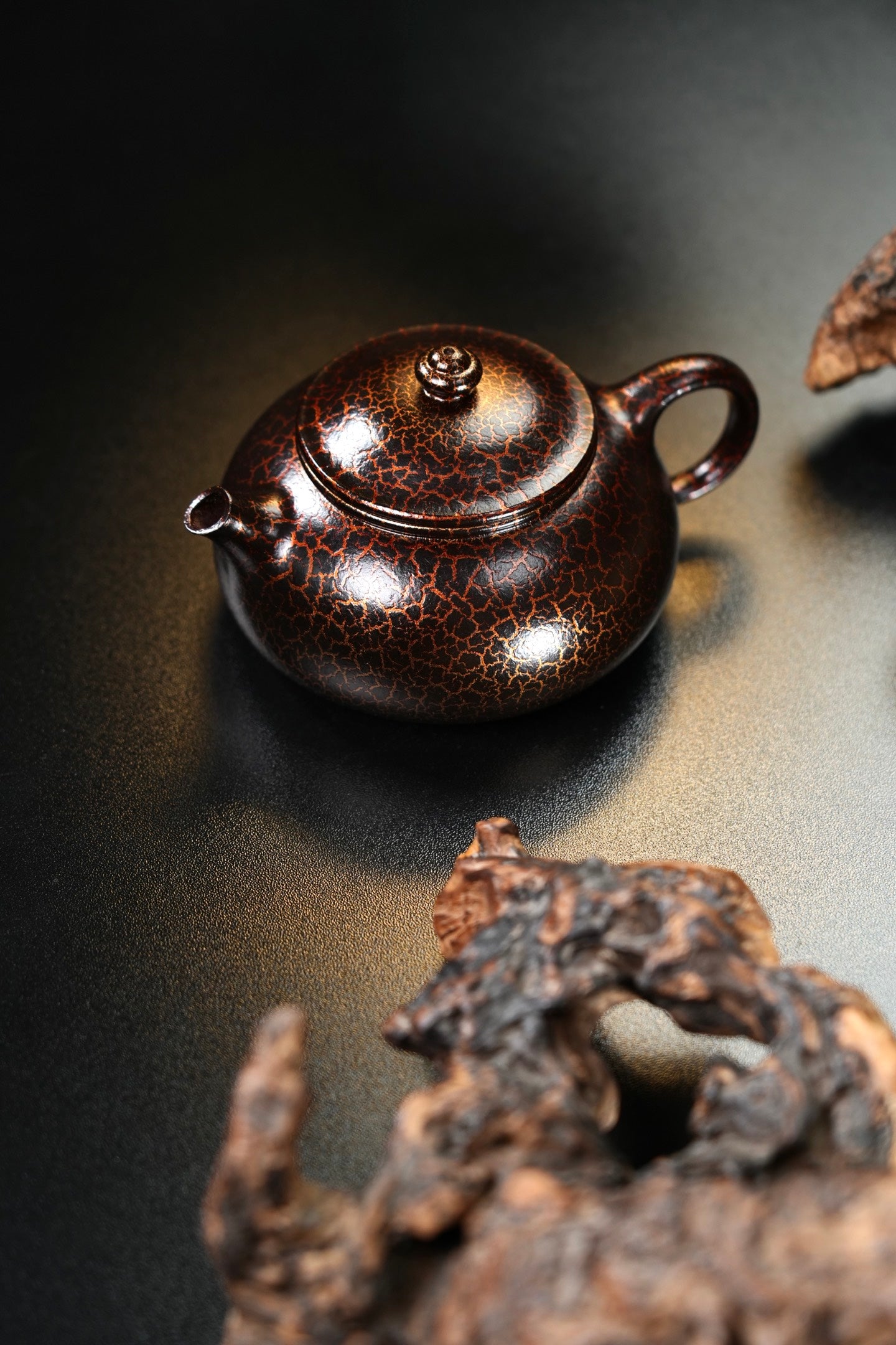 原礦紫泥貝殼燒寒江紫砂壺「20250827每日特價」