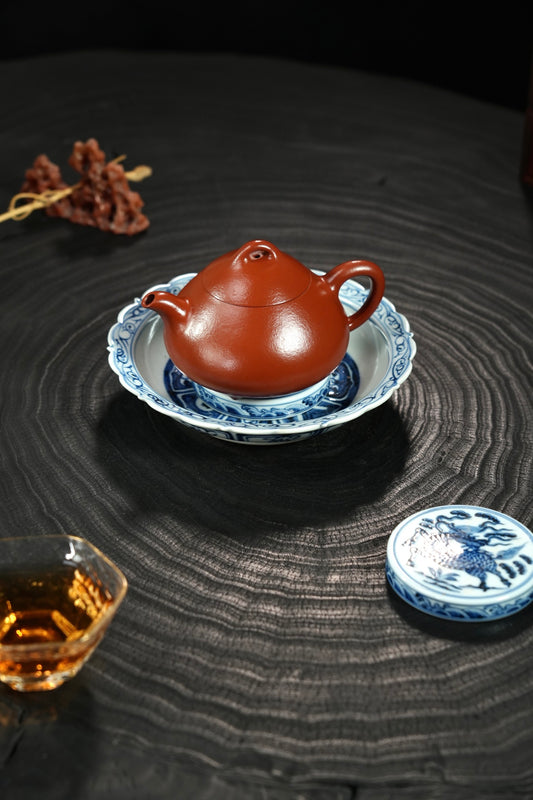 全手工原礦極品朱泥乳鼎紫砂壺「20260203每日特價」