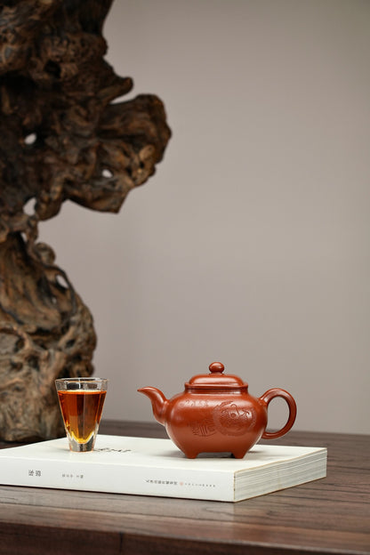 全手工原礦極品趙莊朱泥傳爐紫砂壺「20260314每日特價」