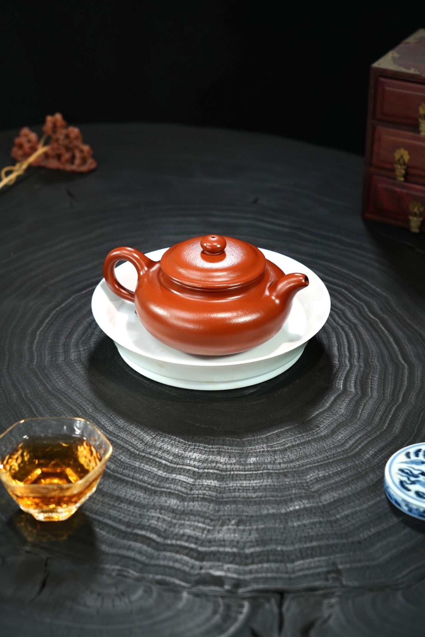 原礦極品朱泥經典款仿古紫砂壺「20260314每日特價」