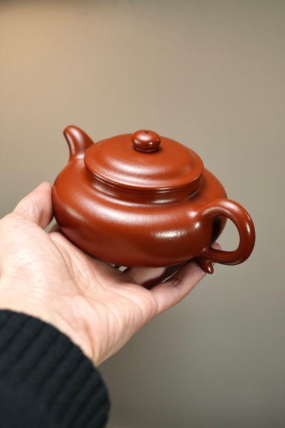 原礦極品朱泥經典款仿古紫砂壺「20260314每日特價」