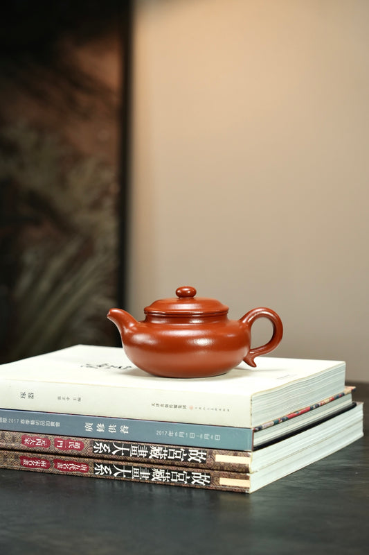 原礦極品朱泥經典款仿古紫砂壺「20260314每日特價」