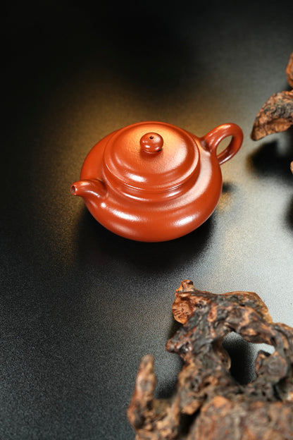 原礦極品朱泥經典款仿古紫砂壺「20260314每日特價」