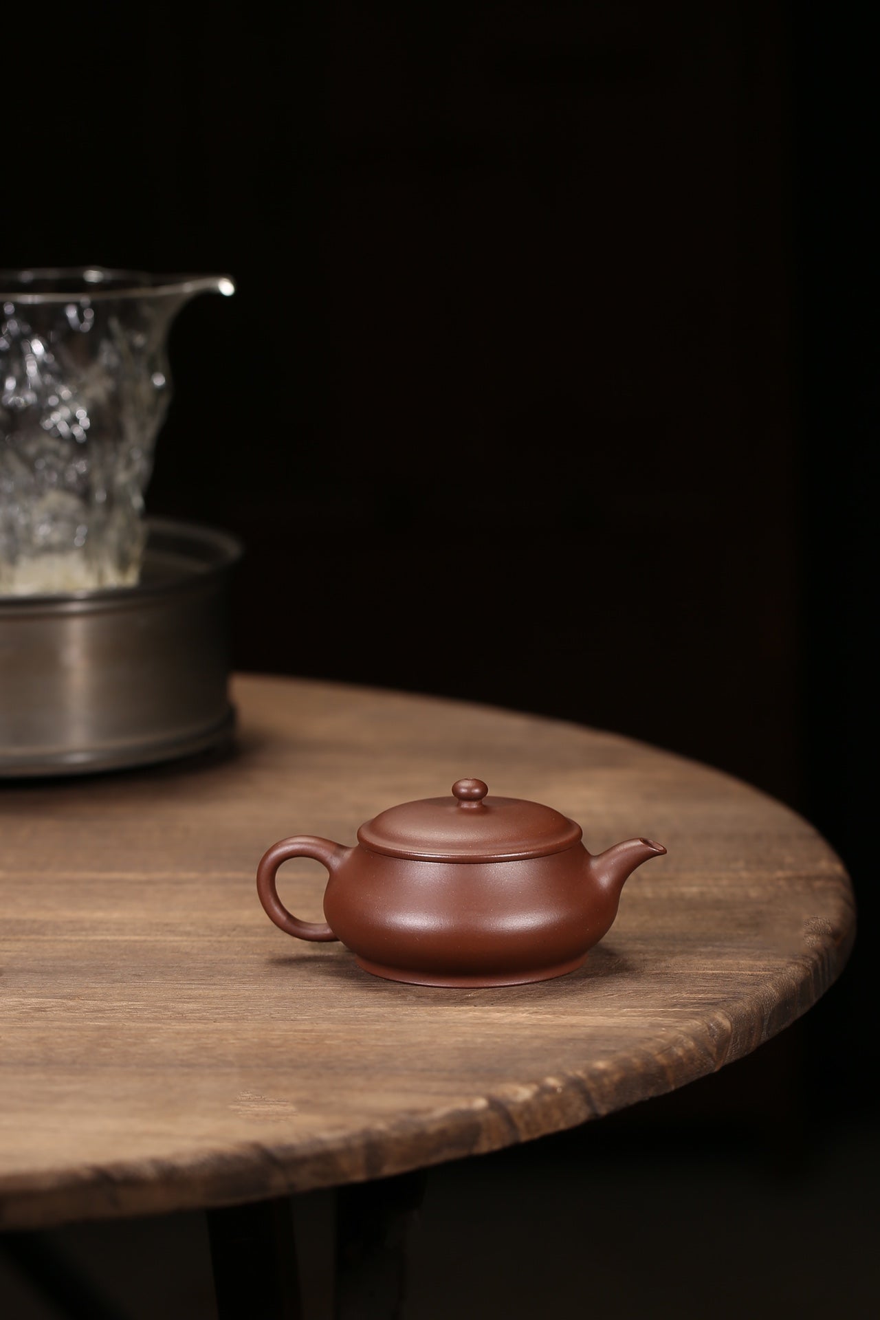 Cultural Revolution Old Purple Clay Ming Furnace Zisha Teapot