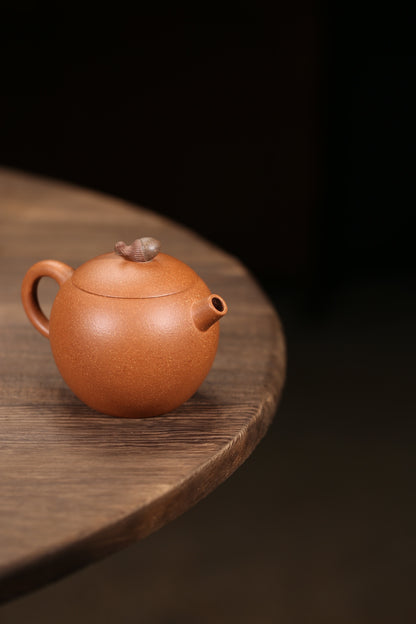 Lao Duan mud real fruit purple clay teapot