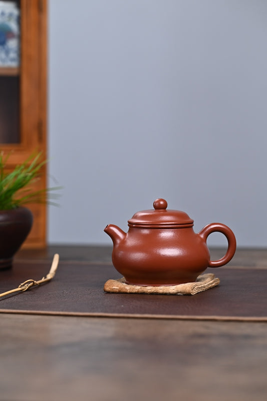 精工朱泥潘壶紫砂壶