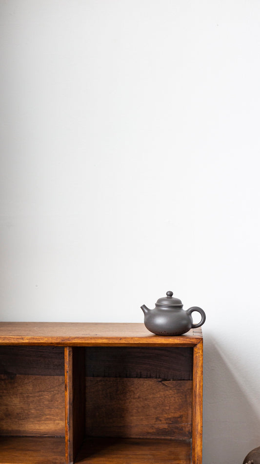 原矿清灰料容天紫砂壶