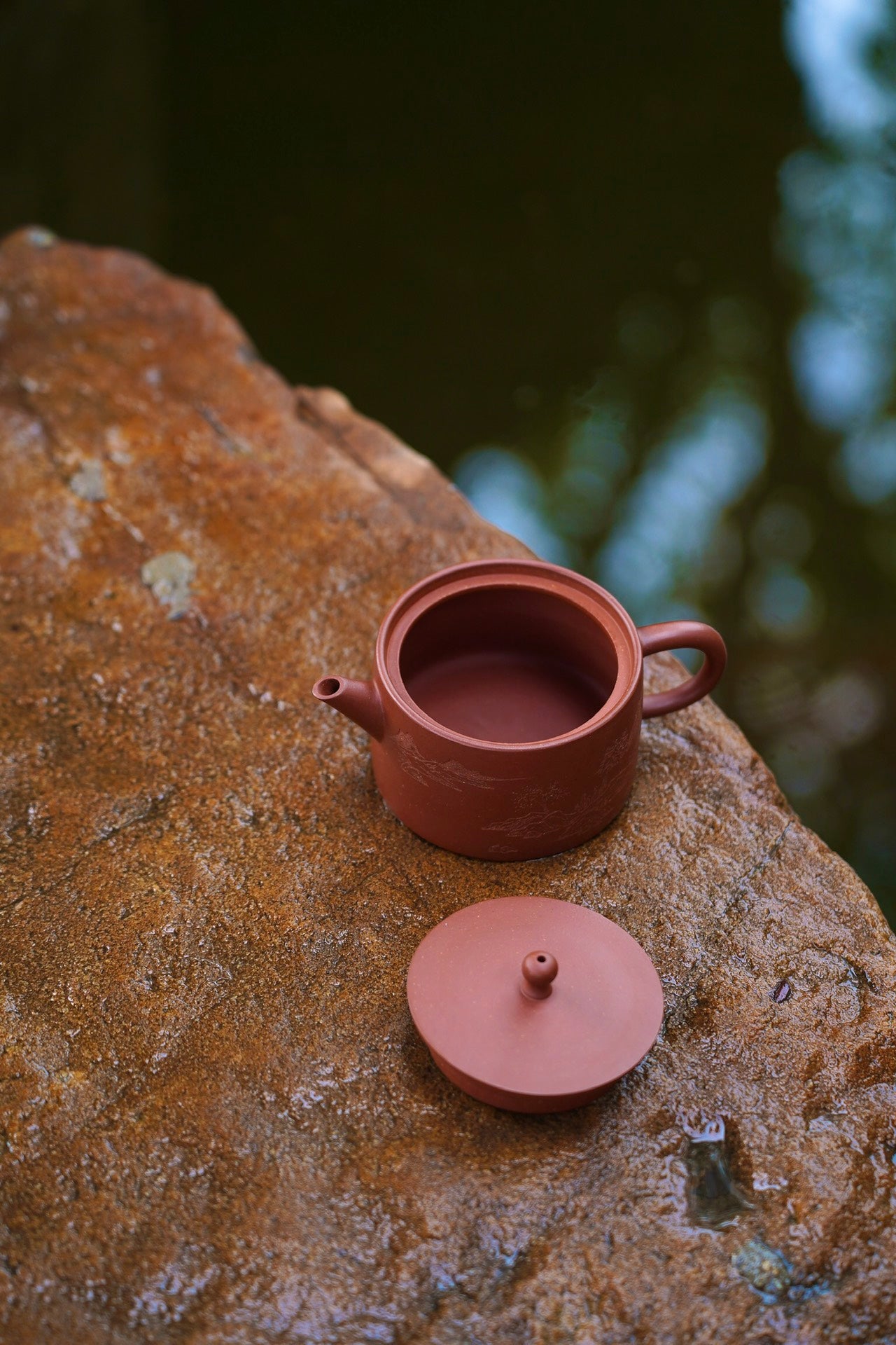 Raw ore top grade bottom groove Qingjingshan purple sand teapot