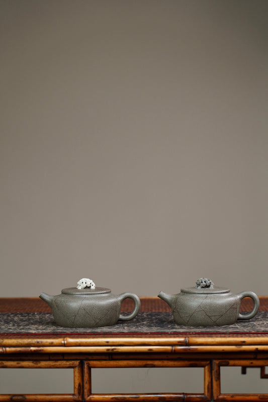 Raw ore green section material Taihu stone purple sand teapot