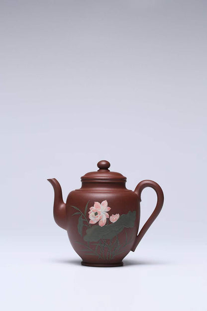 [Collection grade] Original ore Zini Guanting Zisha Teapot