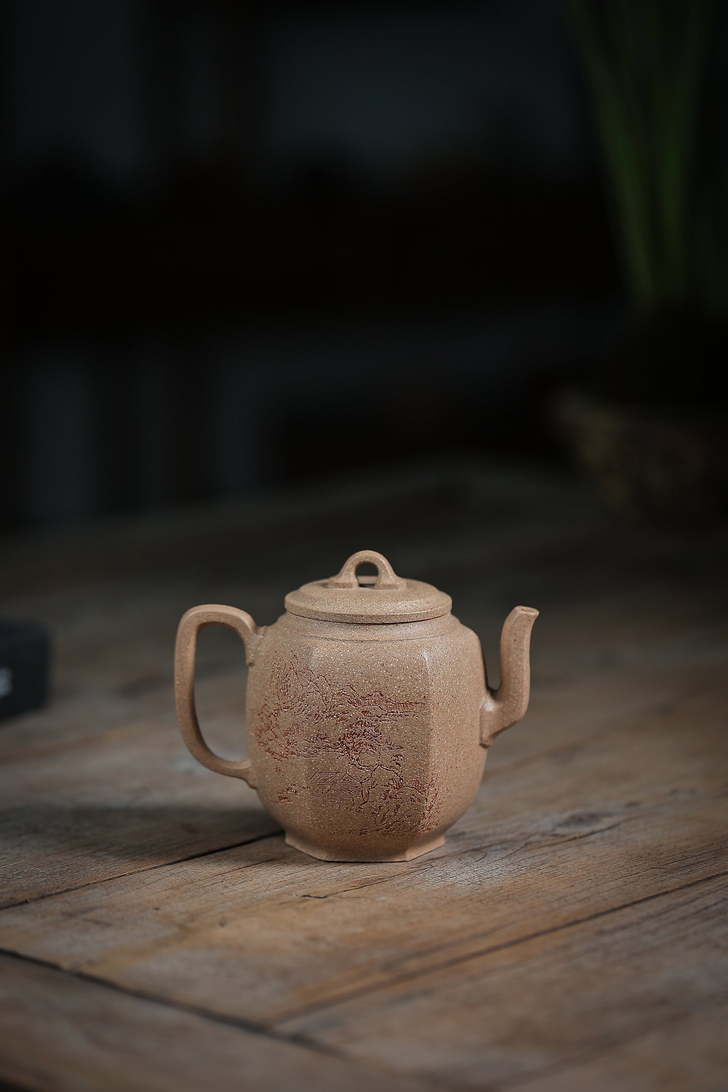 Palace Lantern Pot of Raw Ore Section with Mud and Jade Sand Section