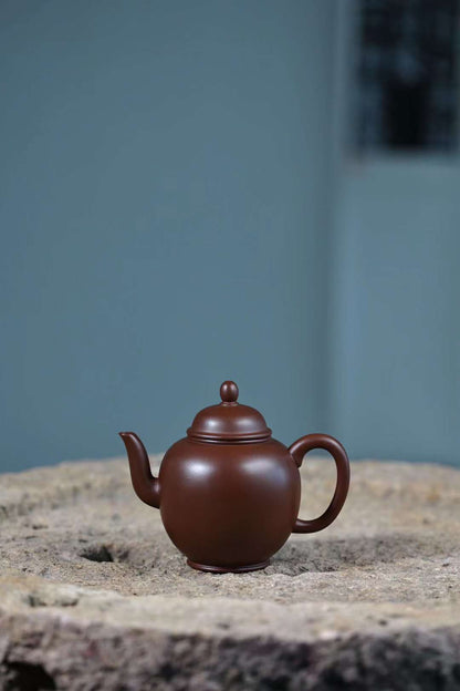 Raw ore old purple clay olive purple clay teapot