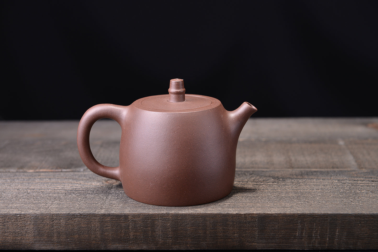 Purple Clay Middle Slot Qing-Han Duo Zisha Teapot