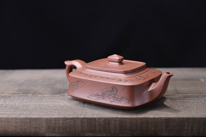 Purple Clay Jade Bi Zisha Teapot