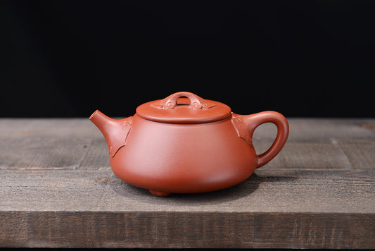 Zhuni Dahongpao Ruyi Stone Scoop Zisha Teapot