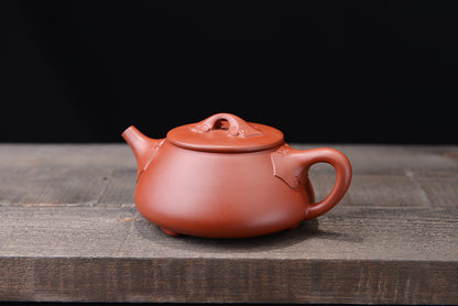 Zhuni Dahongpao Ruyi Stone Scoop Zisha Teapot