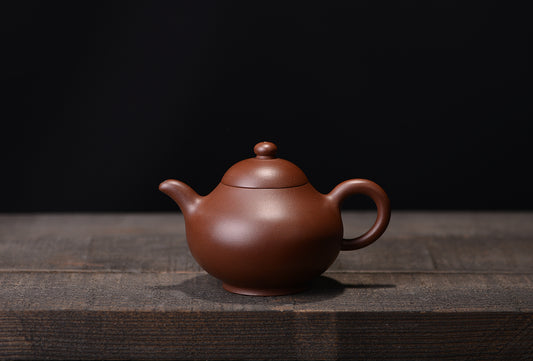 Cultural Revolution Material Purple Mud Rugu Zisha Teapot