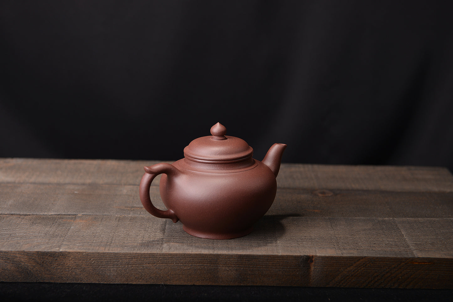 Purple Clay Middle Slot Qingxiaoying Zisha Teapot