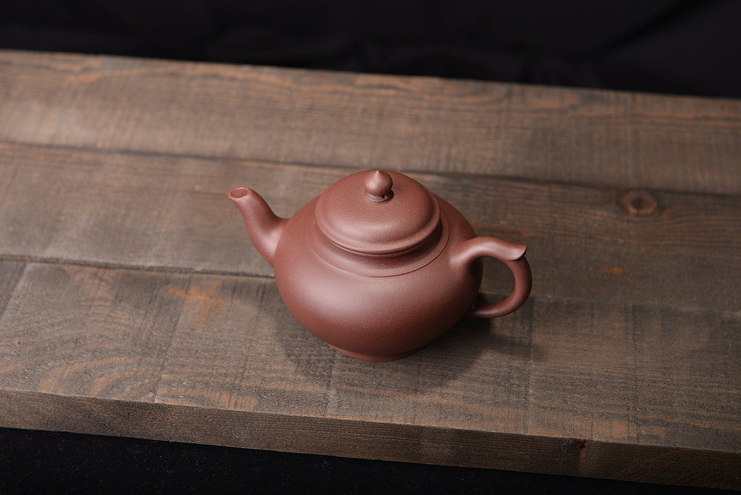 Purple Clay Middle Slot Qingxiaoying Zisha Teapot