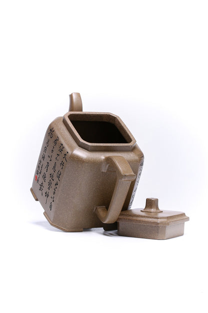 Original Mine Laoqing Duan Zhengqi Bafang Zisha Teapot